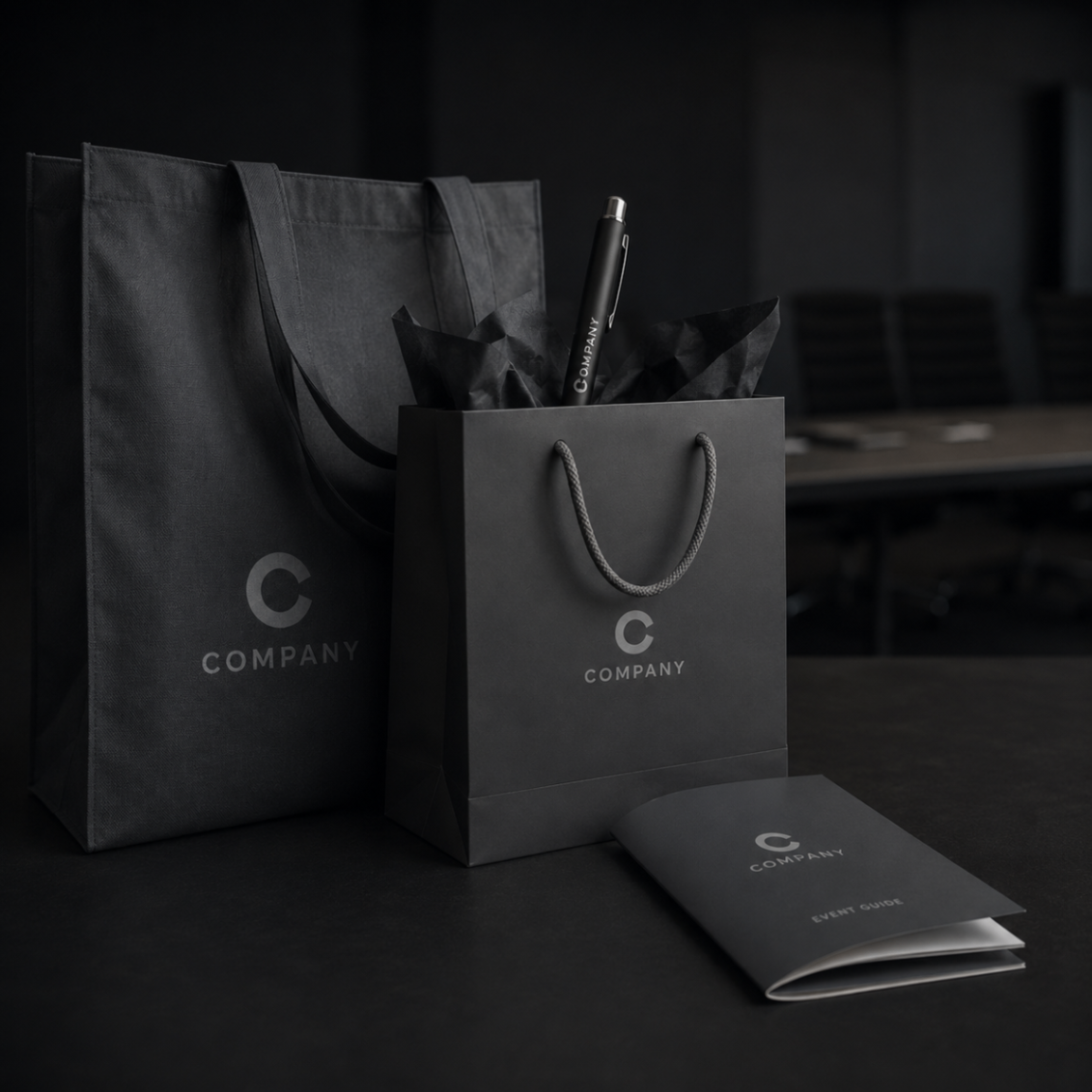 Generic branded gift bag
